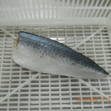 Замороженная скумбрия рыба -филе без костей в вакуумной упаковке